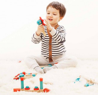 Деревянный Конструктор Xiaomi BEVA Variety Assembled Building Blocks